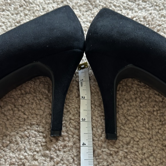 Black Suede Candies High heels Size 7.5 - Picture 5 of 5
